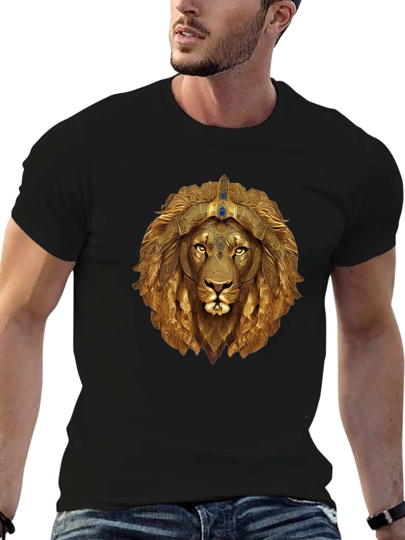 Lion King Graphic Tee - Black