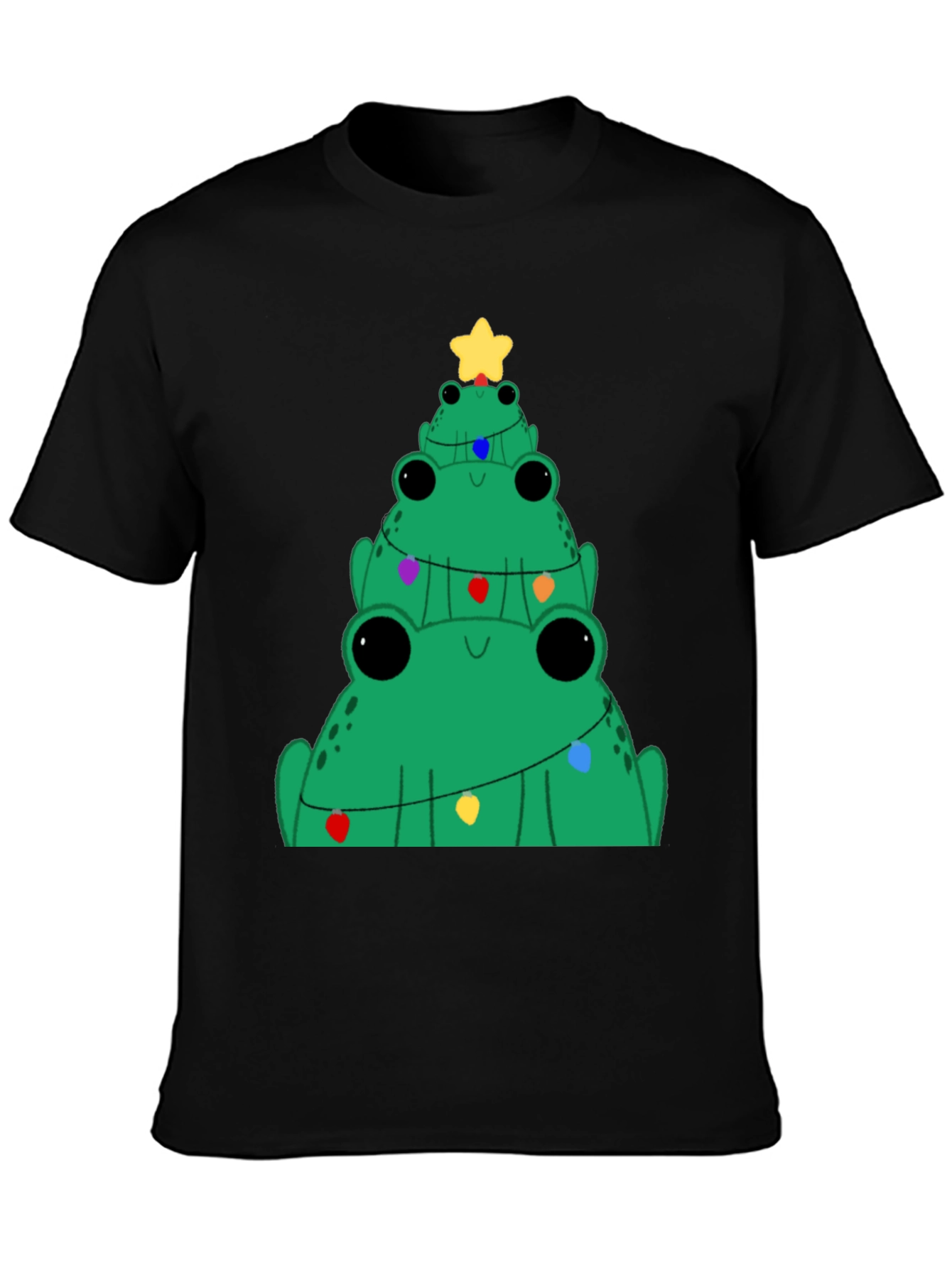 Frog Christmas Tree T-Shirt