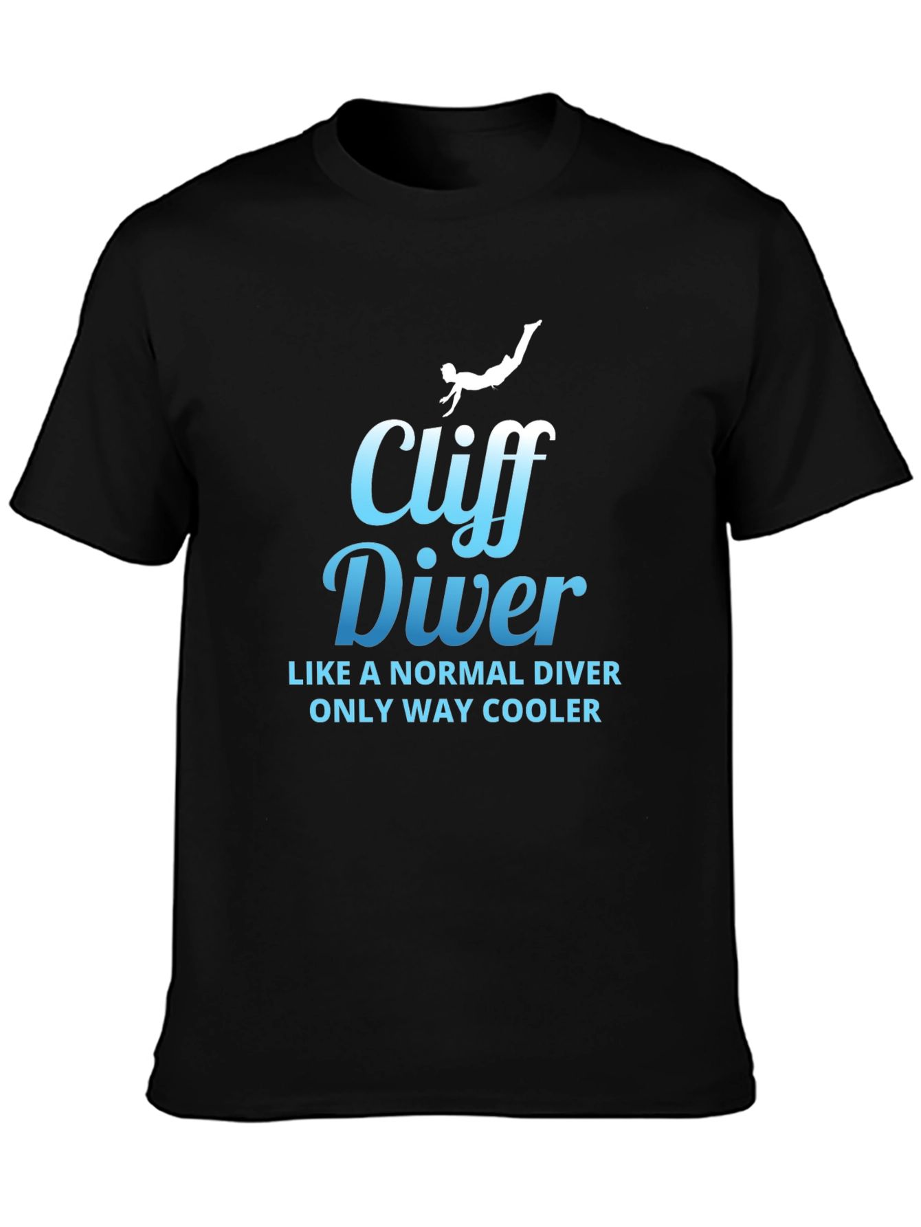 Cliff Diver T-Shirt - Cool & Unique Gift Idea