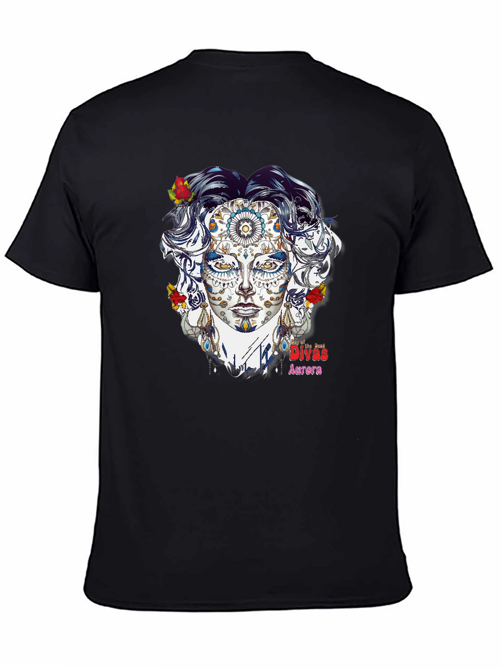 Day of the Dead Divas Aurora Graphic T-Shirt