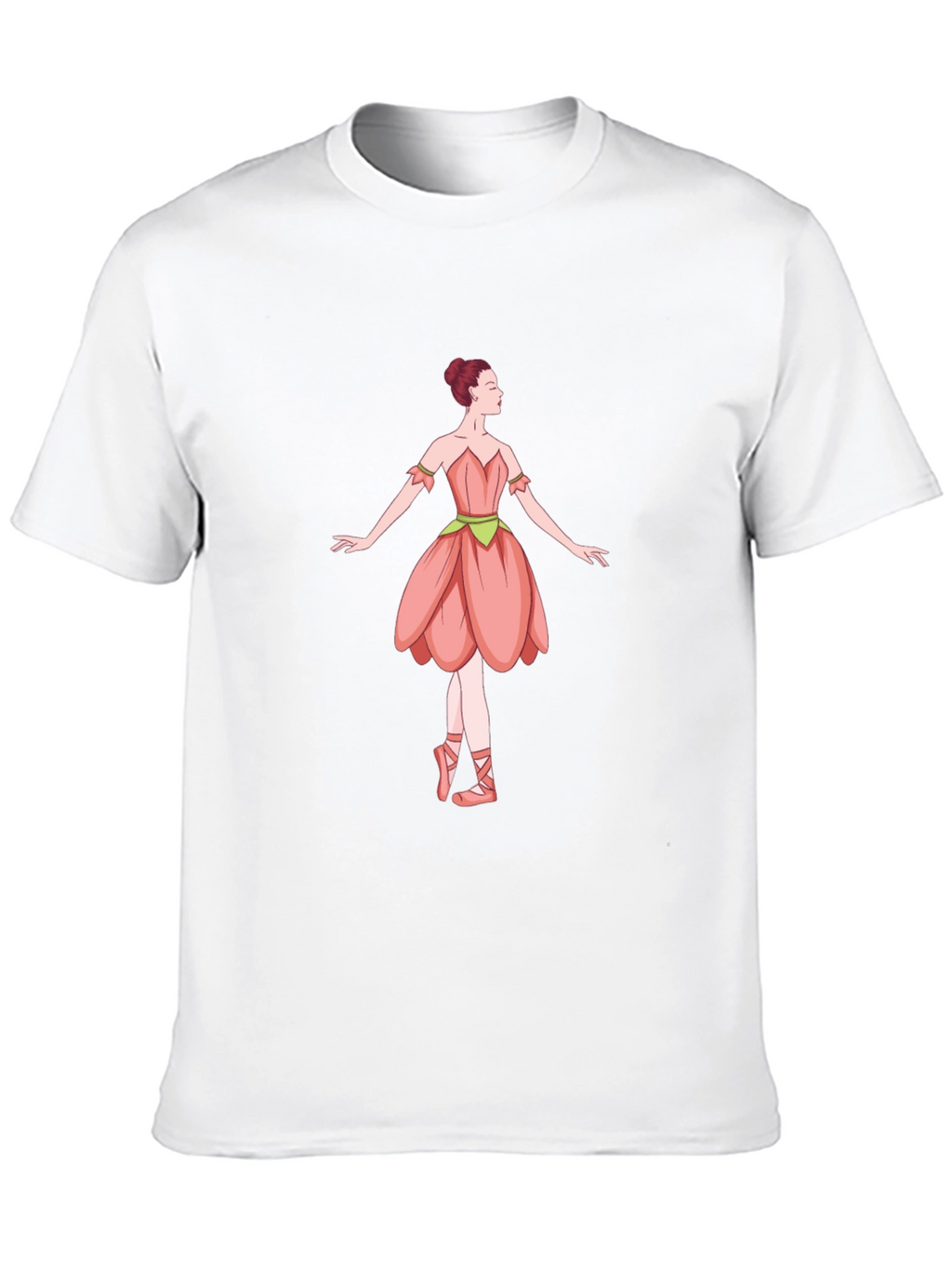 Ballerina Graphic T-Shirt - Black