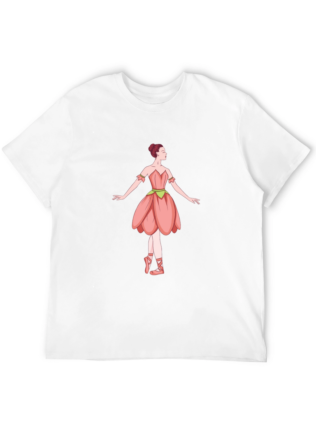 Ballerina Graphic T-Shirt - Black