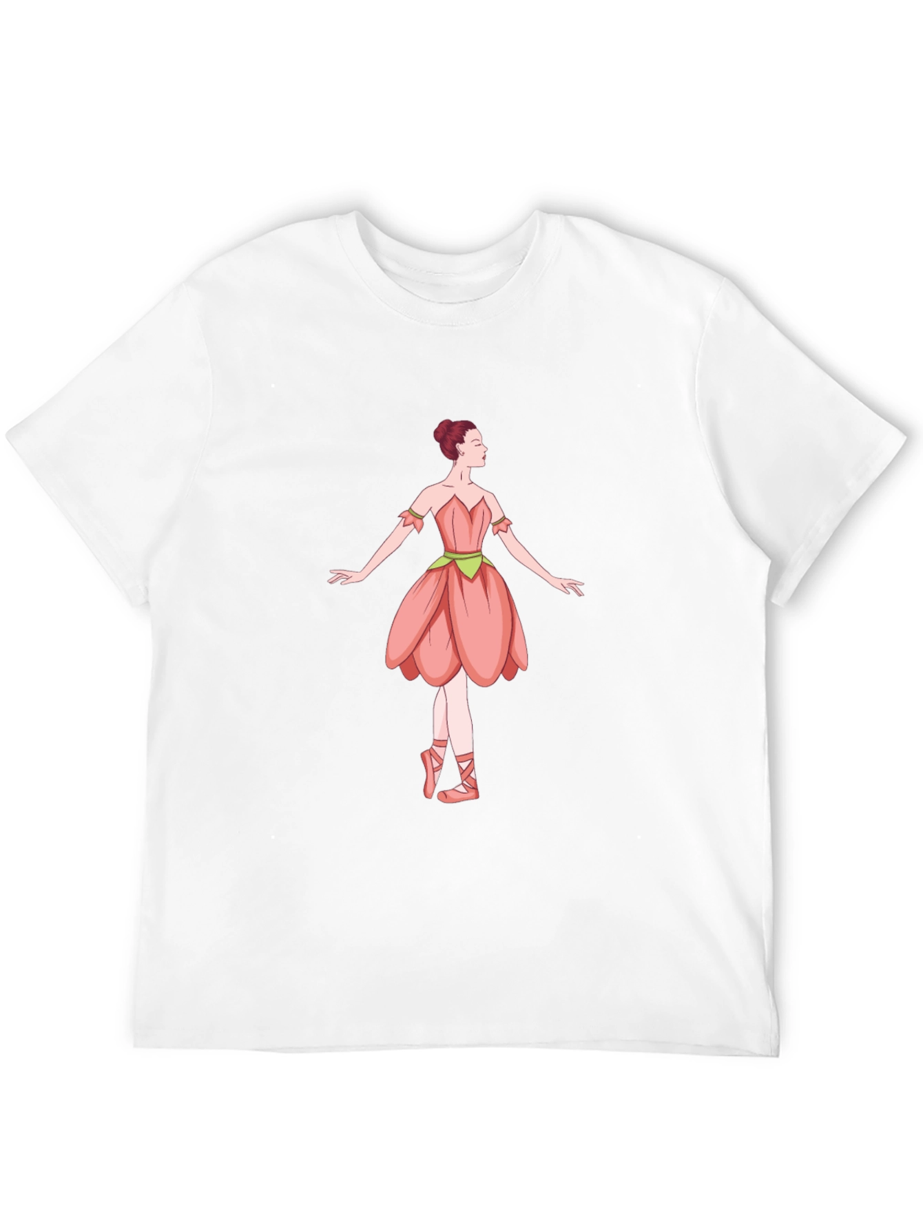 Ballerina Graphic T-Shirt - Black