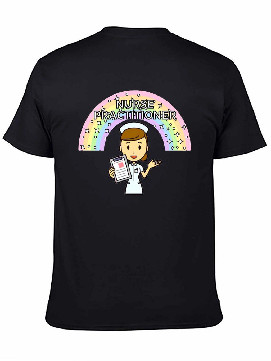 Nurse Practitioner Rainbow T-Shirt
