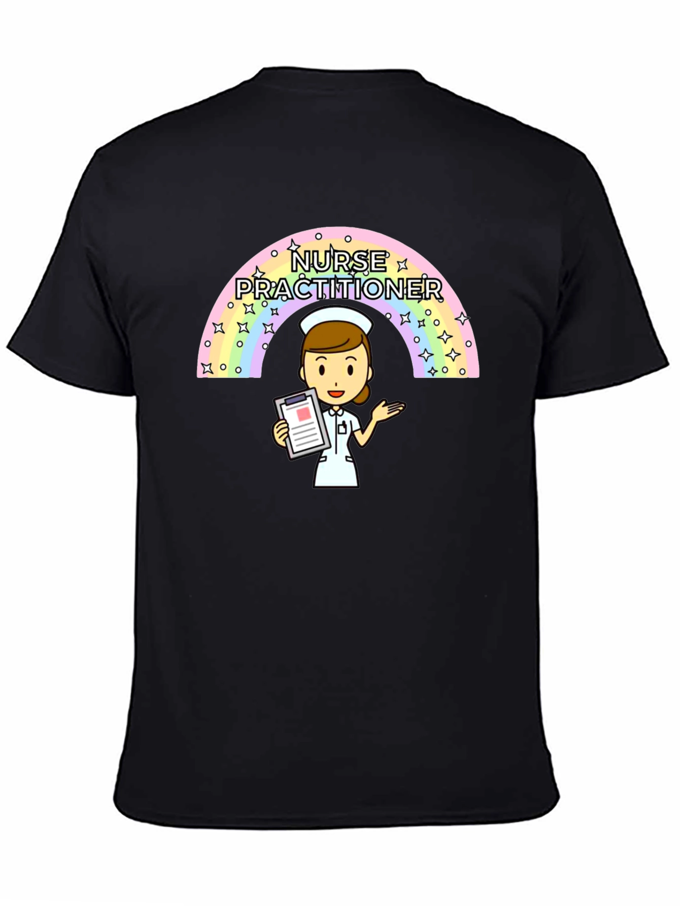 Nurse Practitioner Rainbow T-Shirt