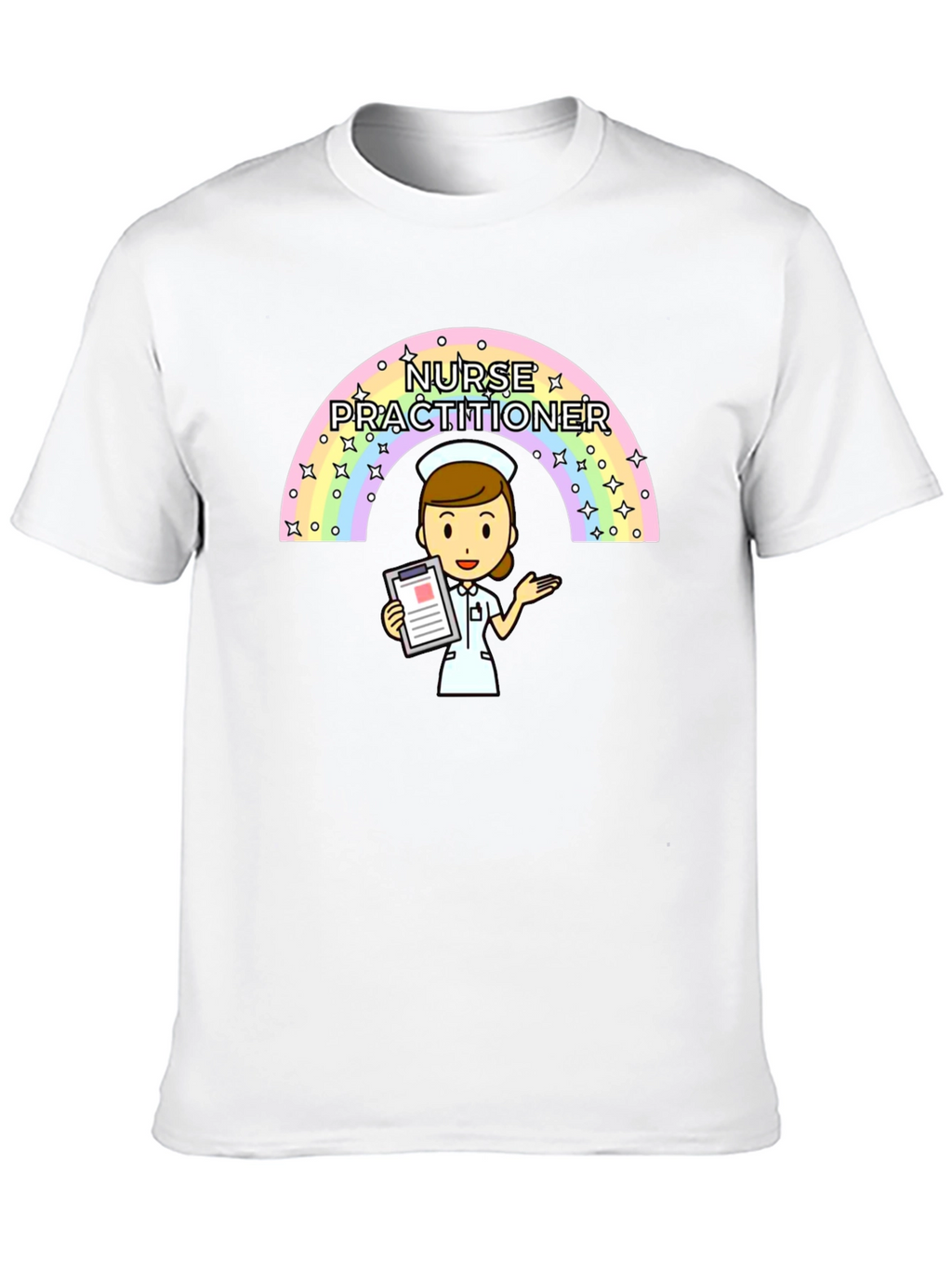Nurse Practitioner Rainbow T-Shirt