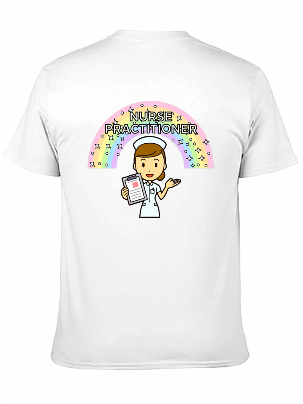 Nurse Practitioner Rainbow T-Shirt