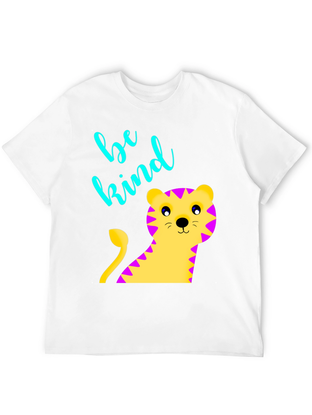 Be Kind Tiger Graphic Tee - Unisex