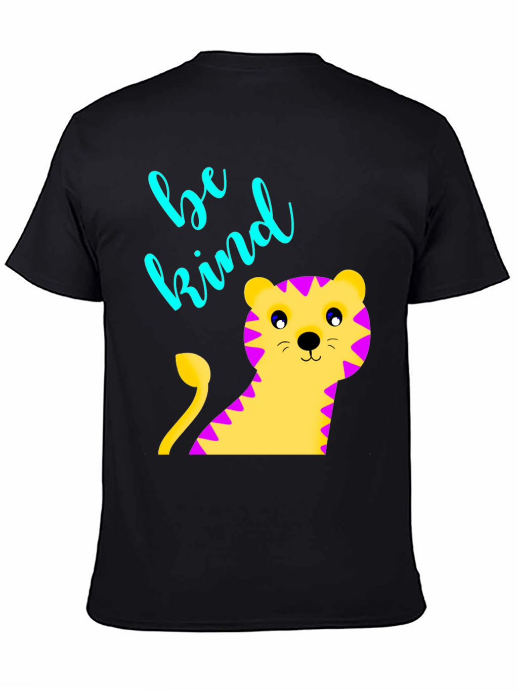 Be Kind Tiger Graphic Tee - Unisex