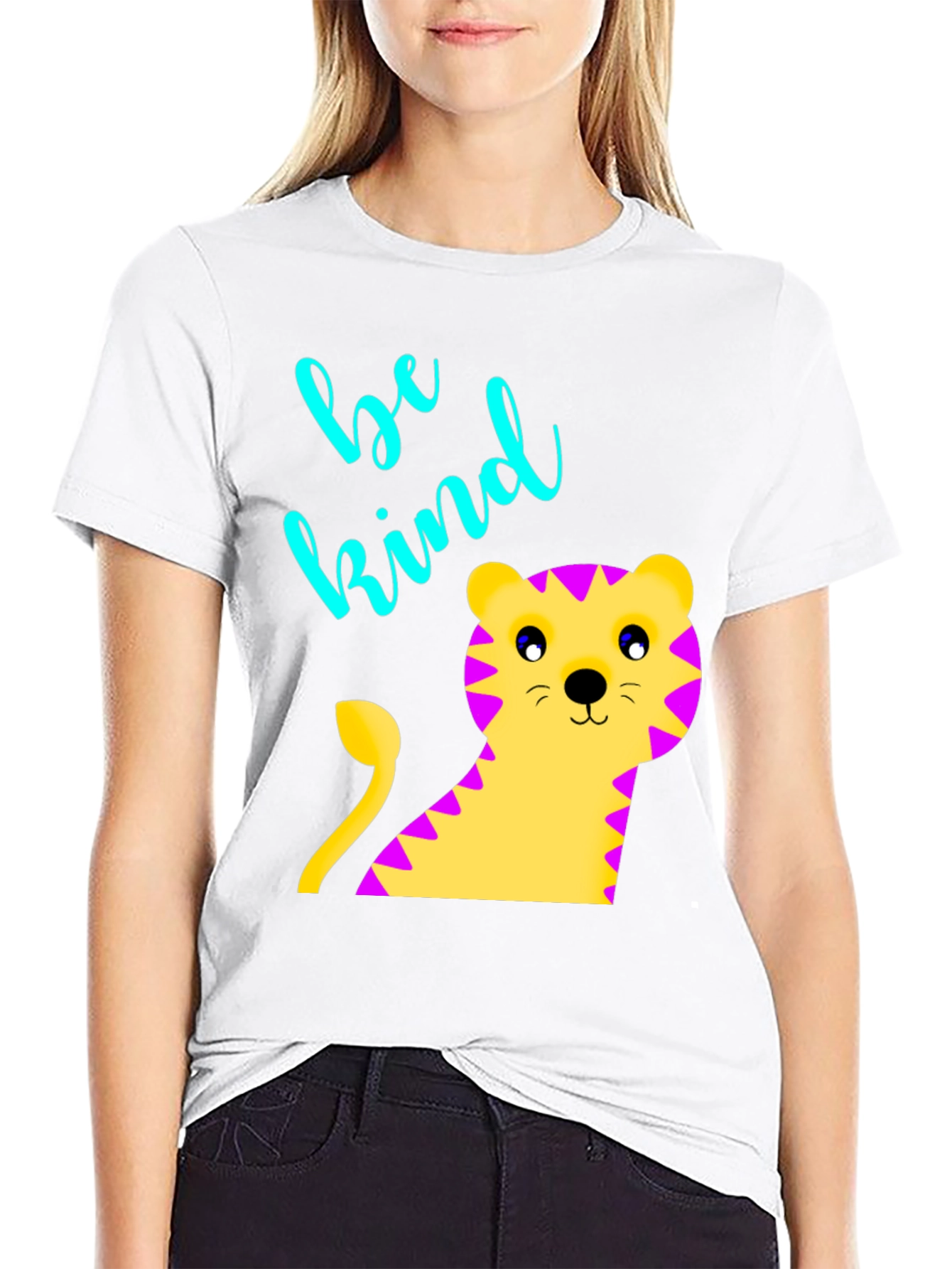 Be Kind Tiger Graphic Tee - Unisex