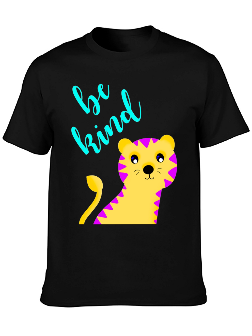 Be Kind Tiger Graphic Tee - Unisex