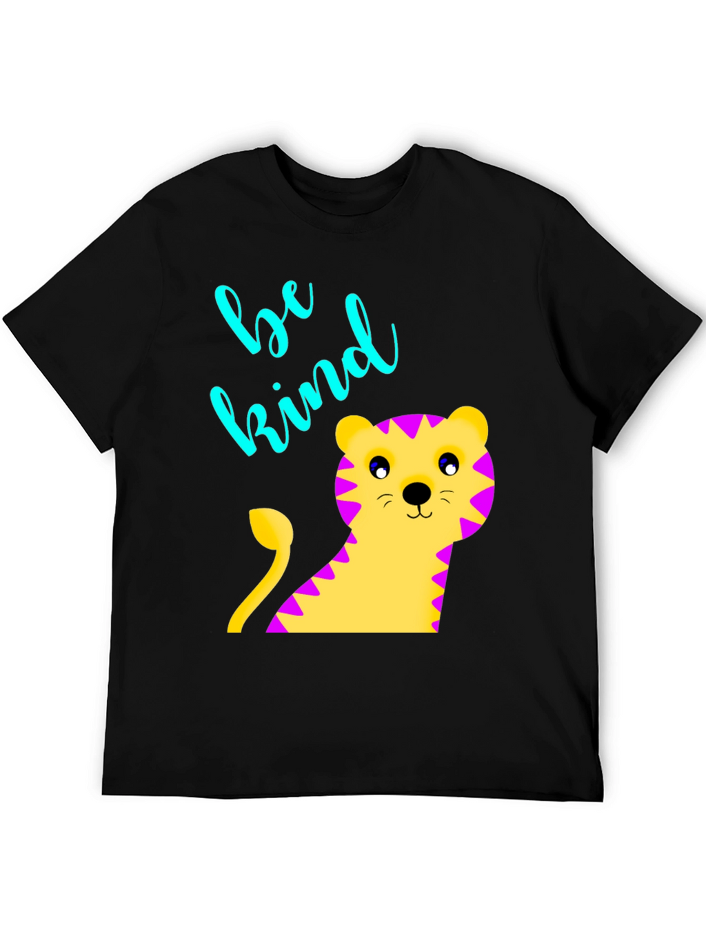 Be Kind Tiger Graphic Tee - Unisex