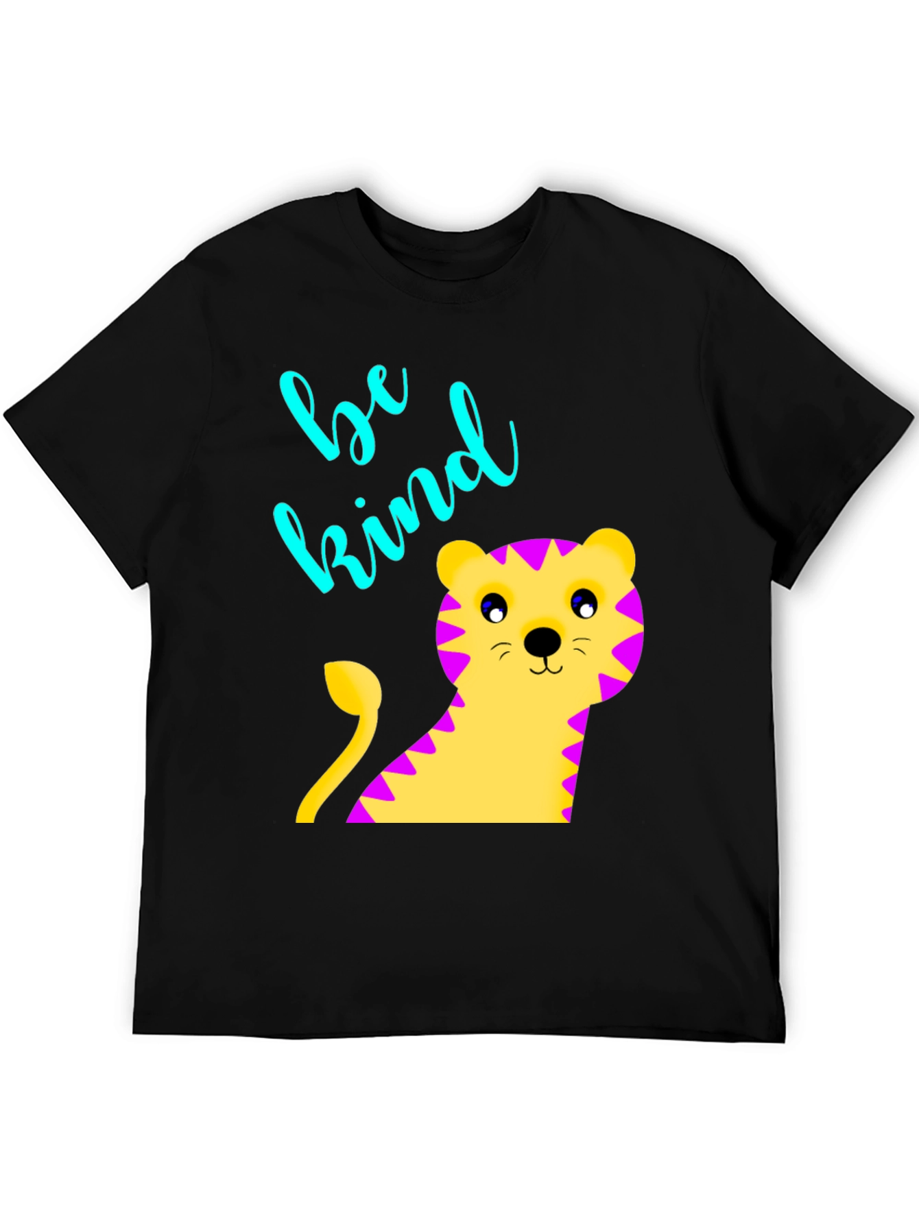 Be Kind Tiger Graphic Tee - Unisex