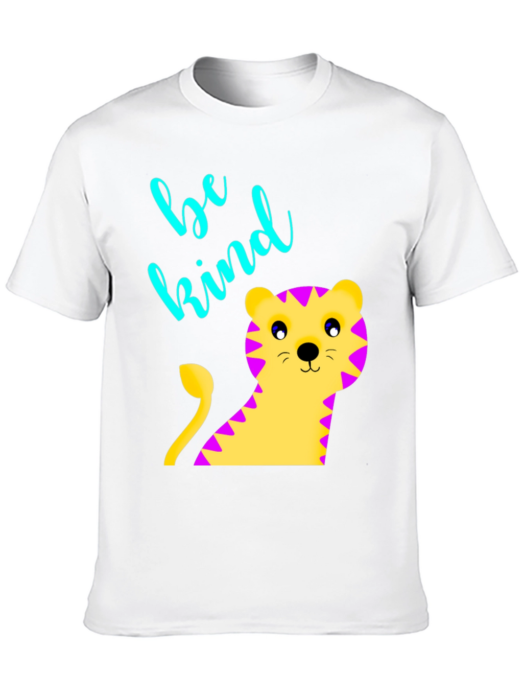 Be Kind Tiger Graphic Tee - Unisex
