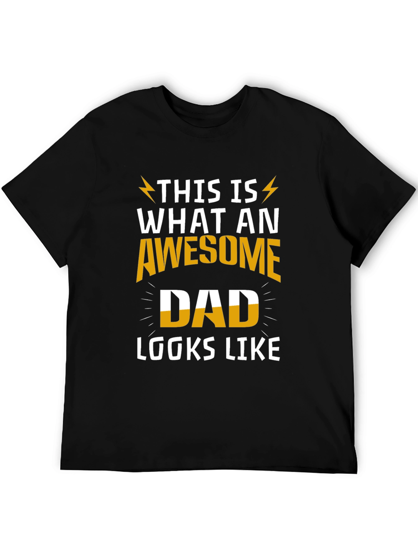 Awesome Dad Graphic Tee - Perfect Fathers Day Gift