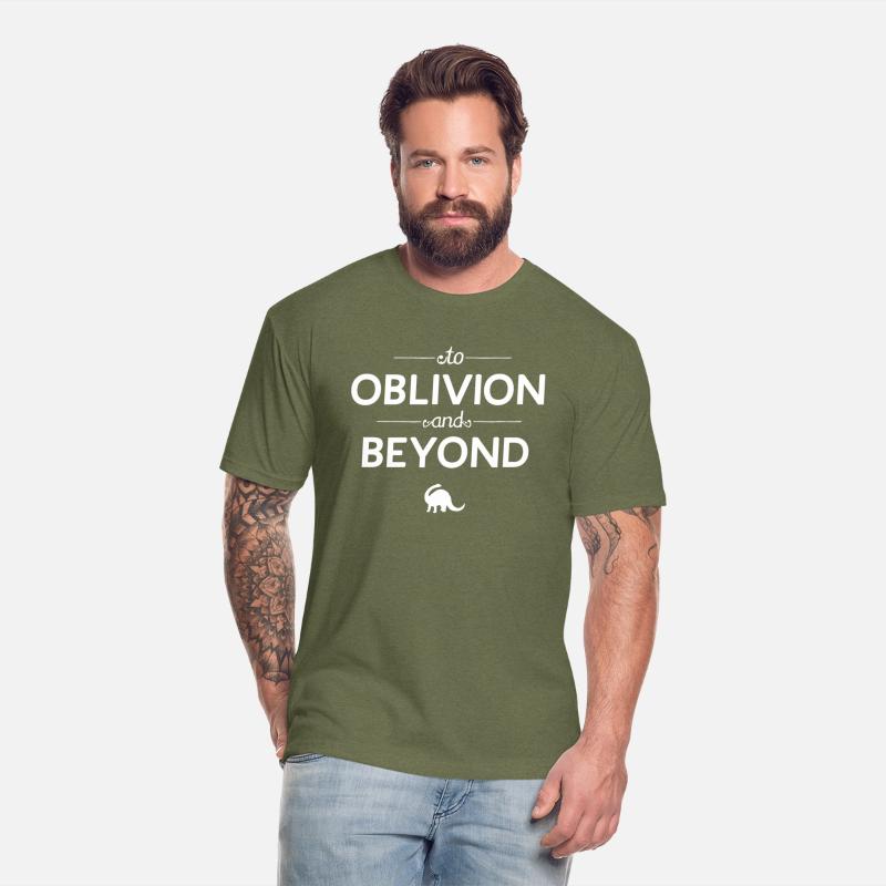 To Oblivion and Beyond Dinosaur White