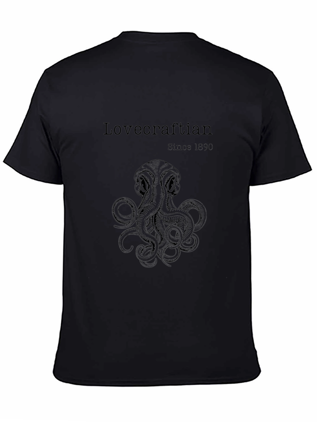 Lovecraftian Octopus Graphic T-Shirt - Since 1890