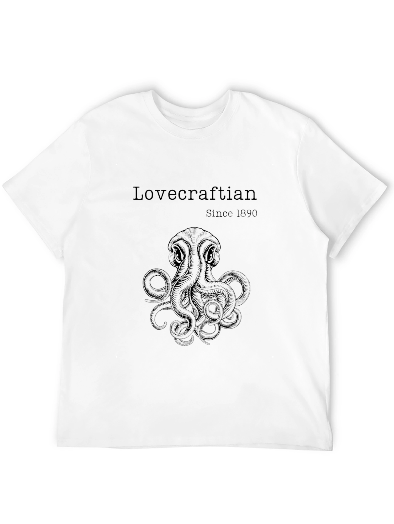Lovecraftian Octopus Graphic T-Shirt - Since 1890