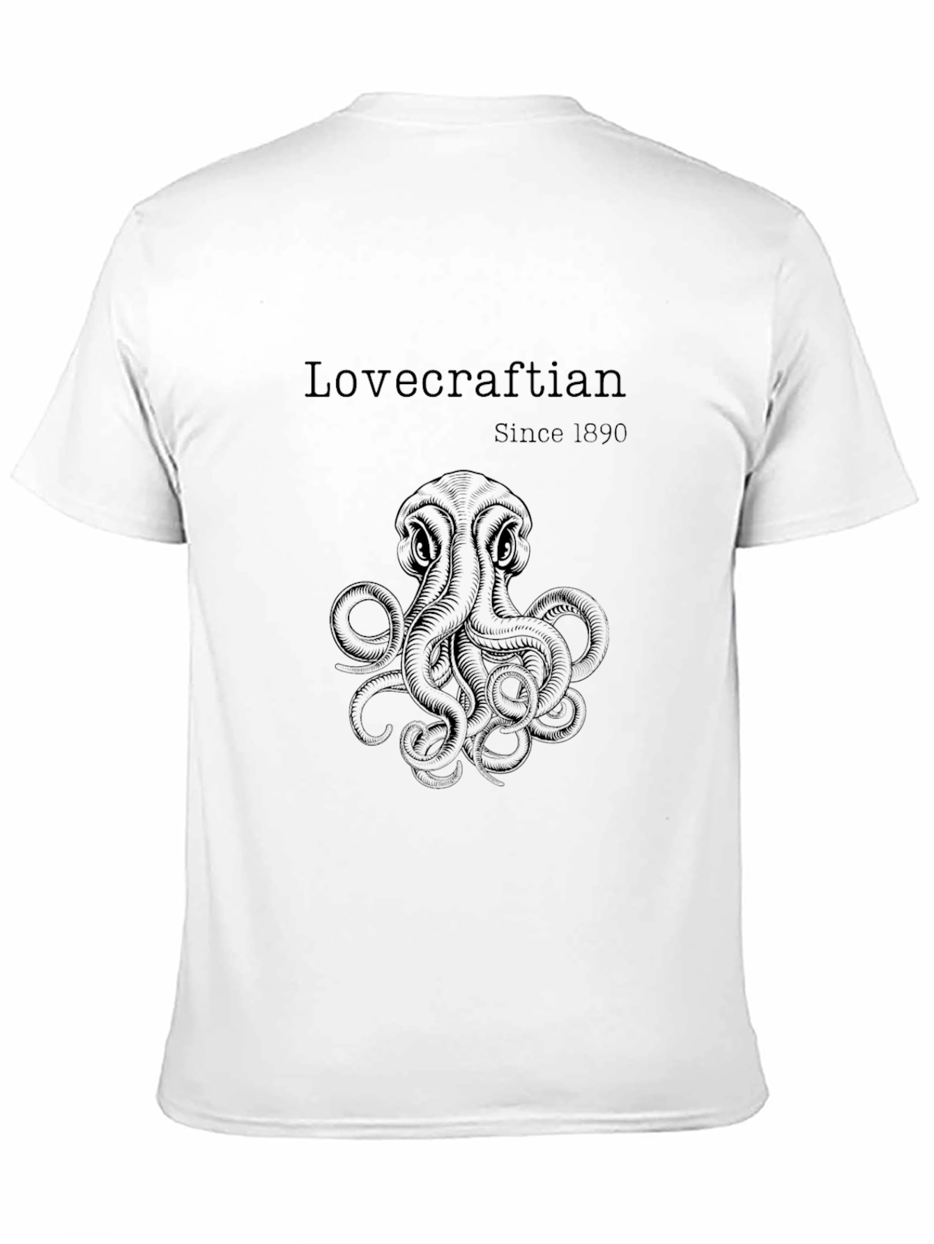 Lovecraftian Octopus Graphic T-Shirt - Since 1890