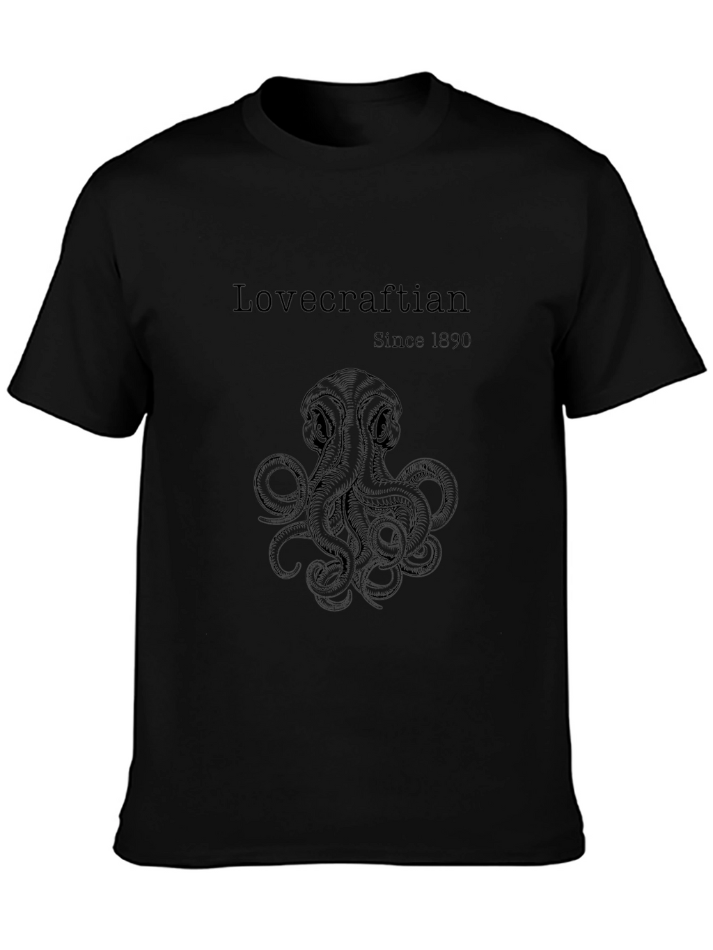Lovecraftian Octopus Graphic T-Shirt - Since 1890