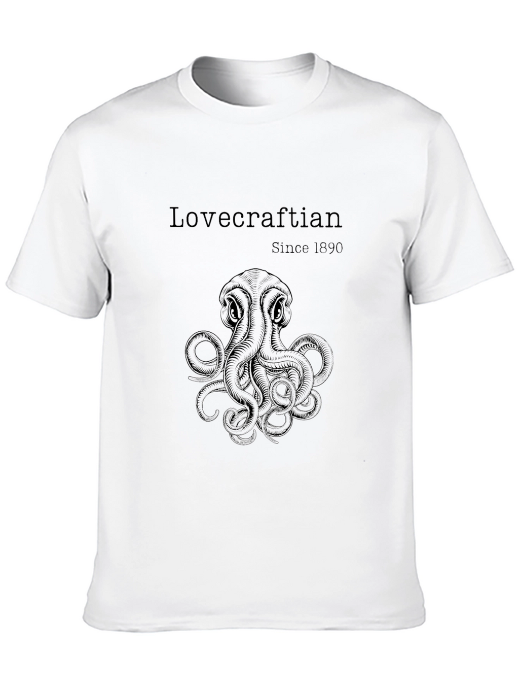 Lovecraftian Octopus Graphic T-Shirt - Since 1890