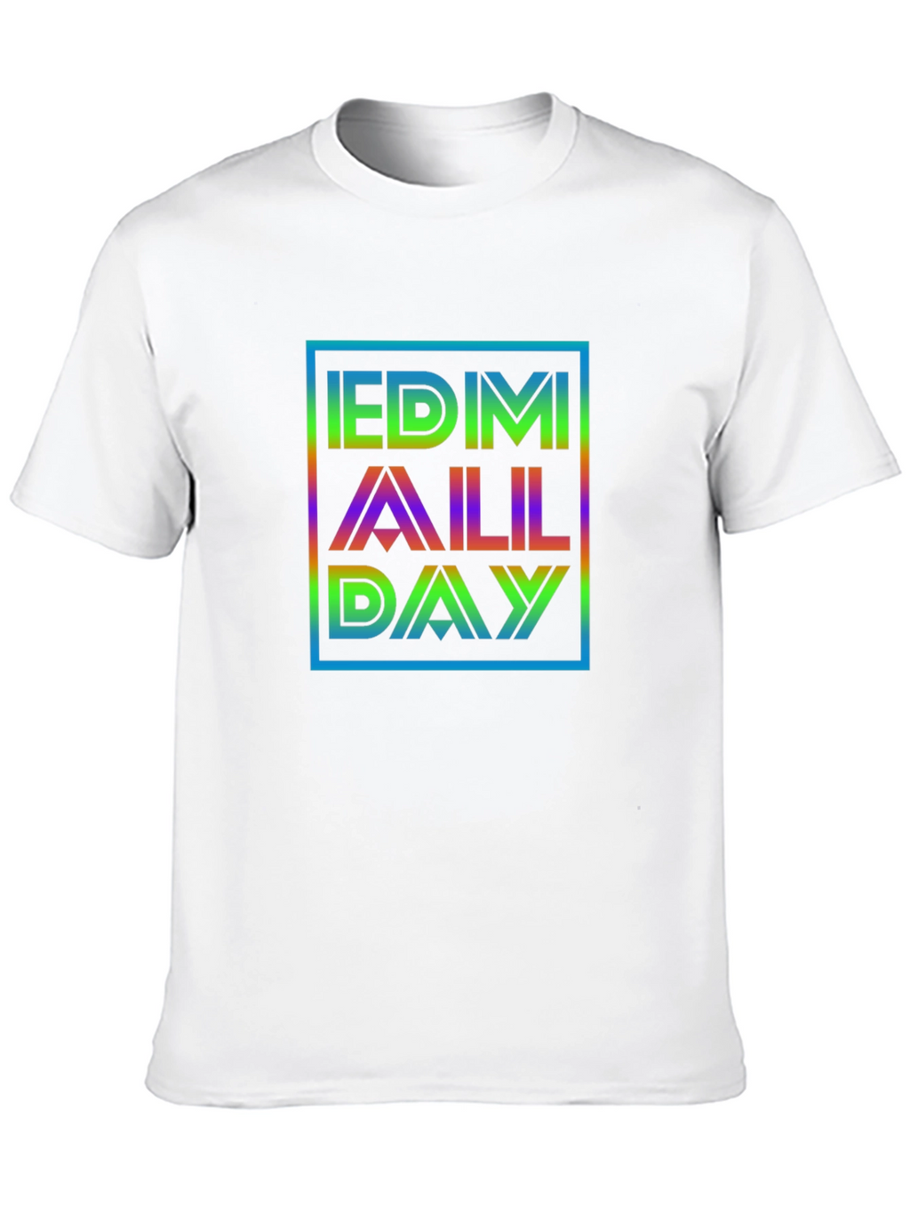 EDM All Day Graphic Tee - Black