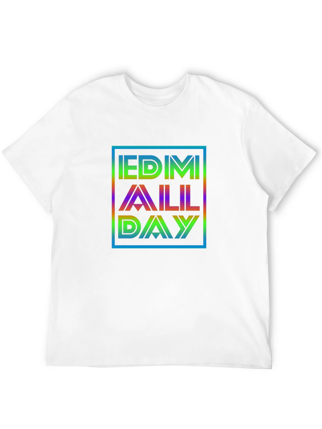 EDM All Day Graphic Tee - Black