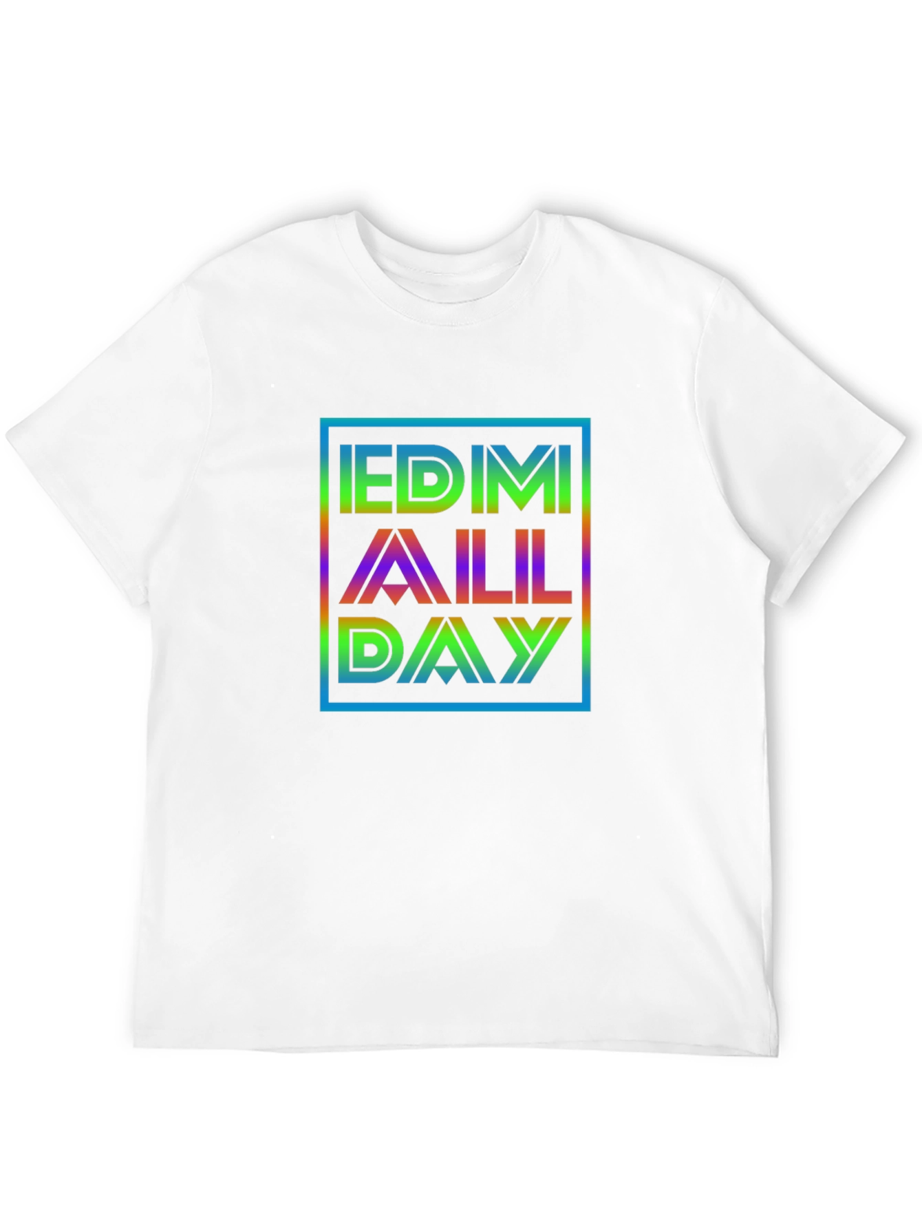 EDM All Day Graphic Tee - Black