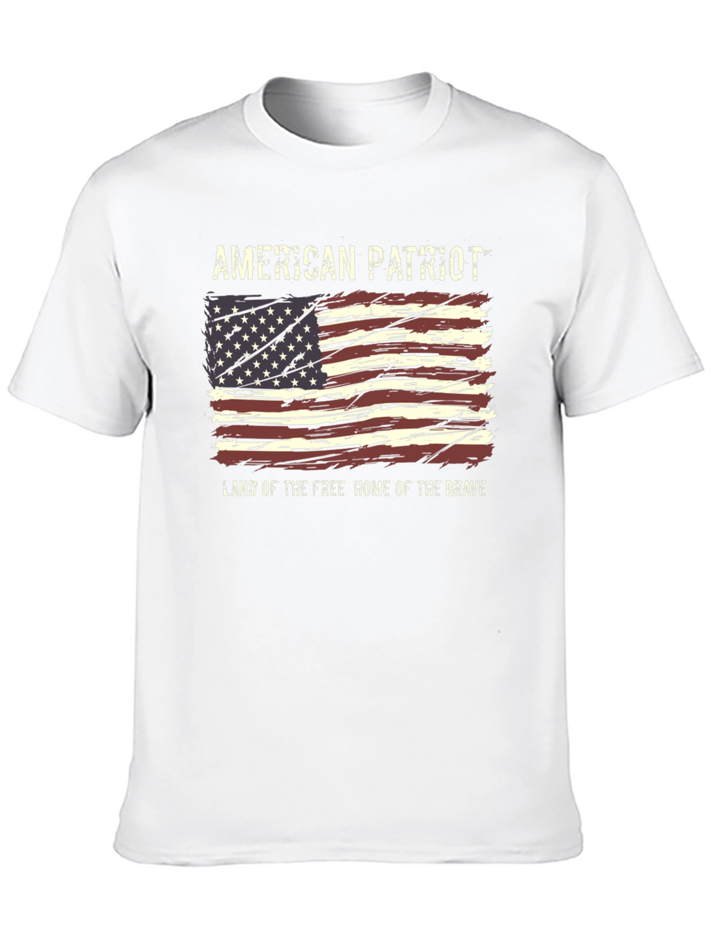 American Patriot T-Shirt - Flag Graphic