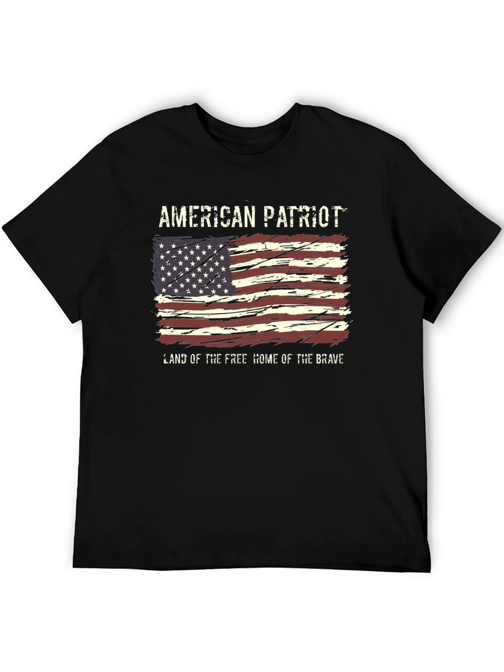 American Patriot T-Shirt - Flag Graphic