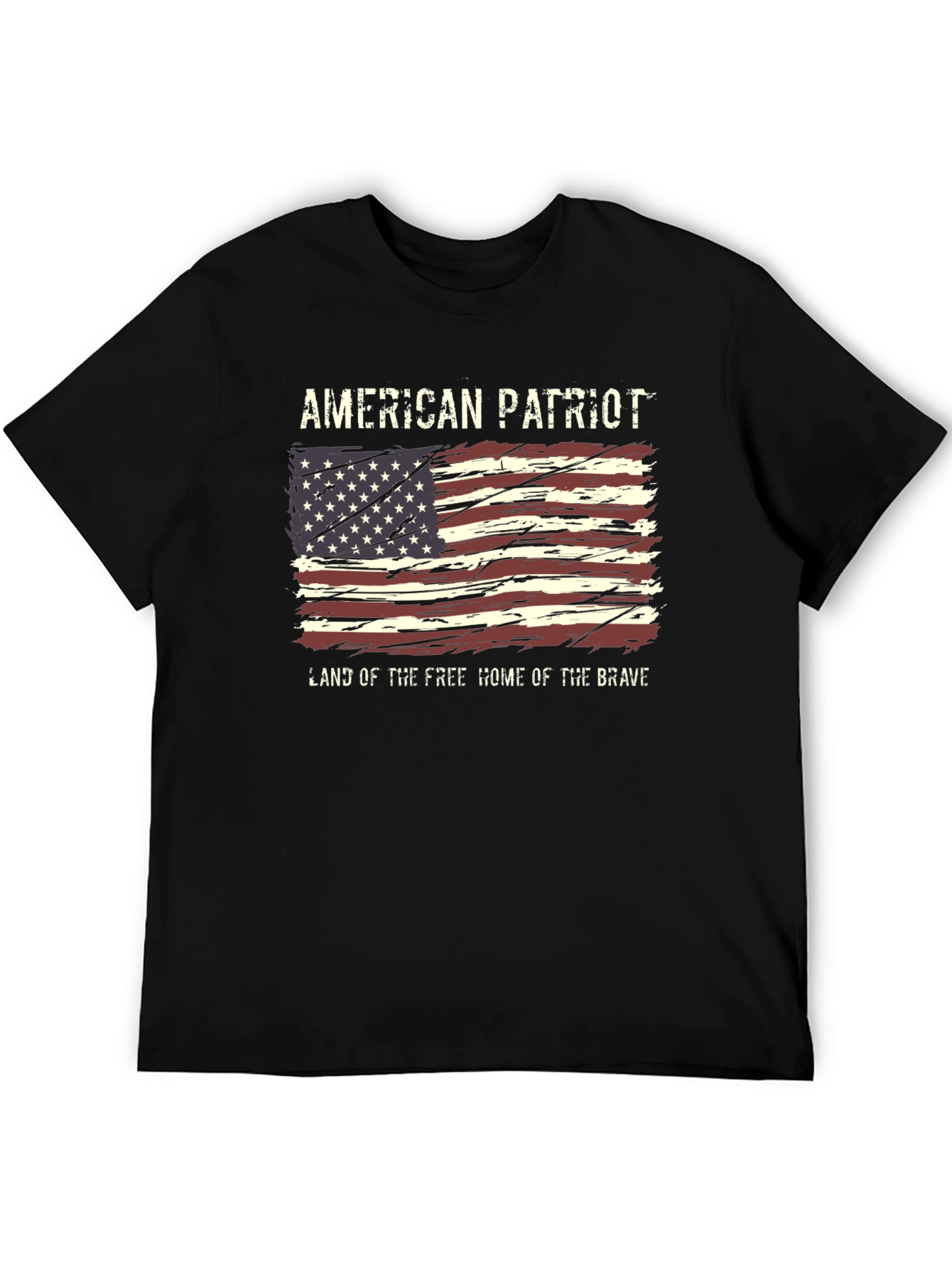 American Patriot T-Shirt - Flag Graphic