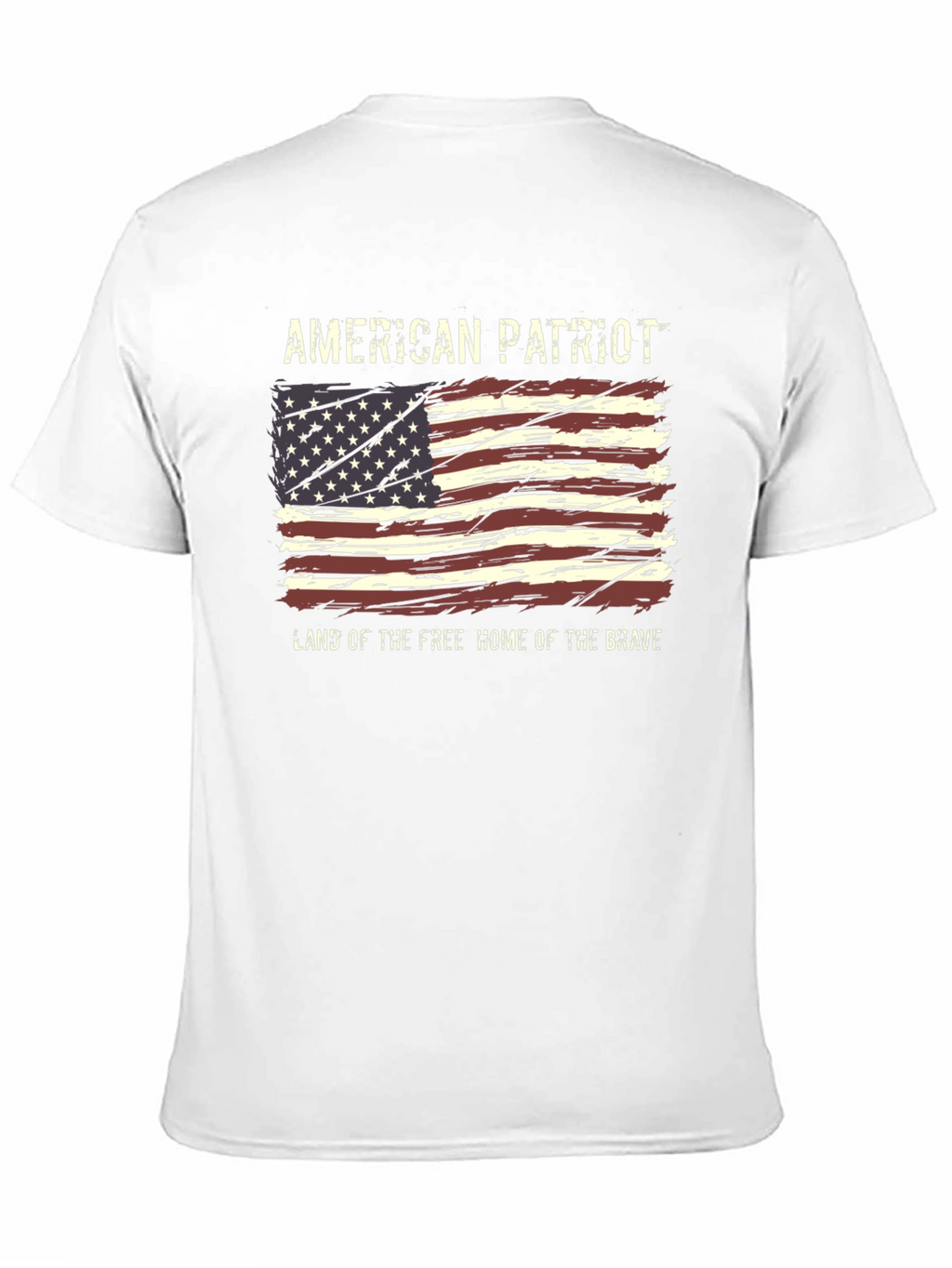 American Patriot T-Shirt - Flag Graphic