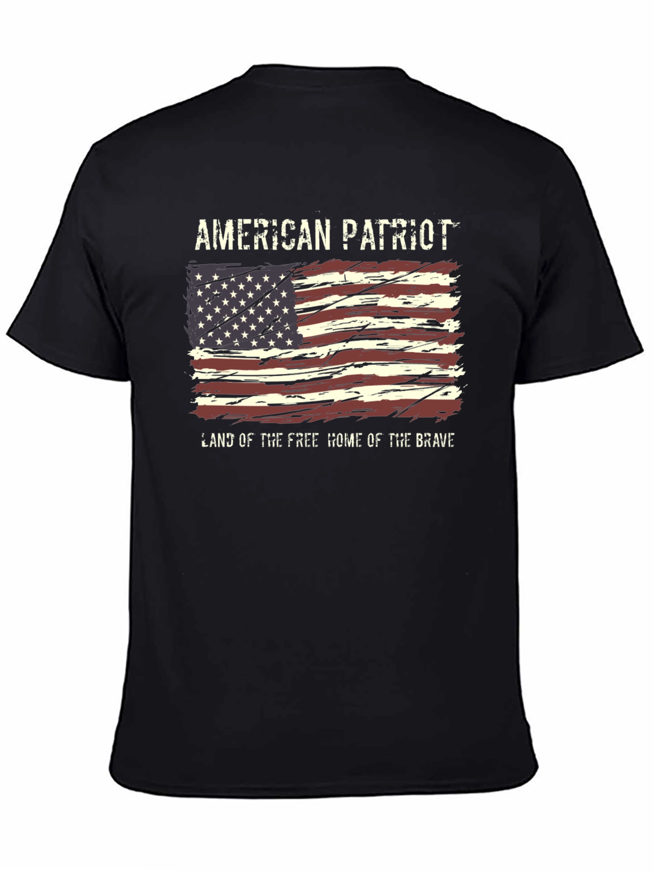 American Patriot T-Shirt - Flag Graphic