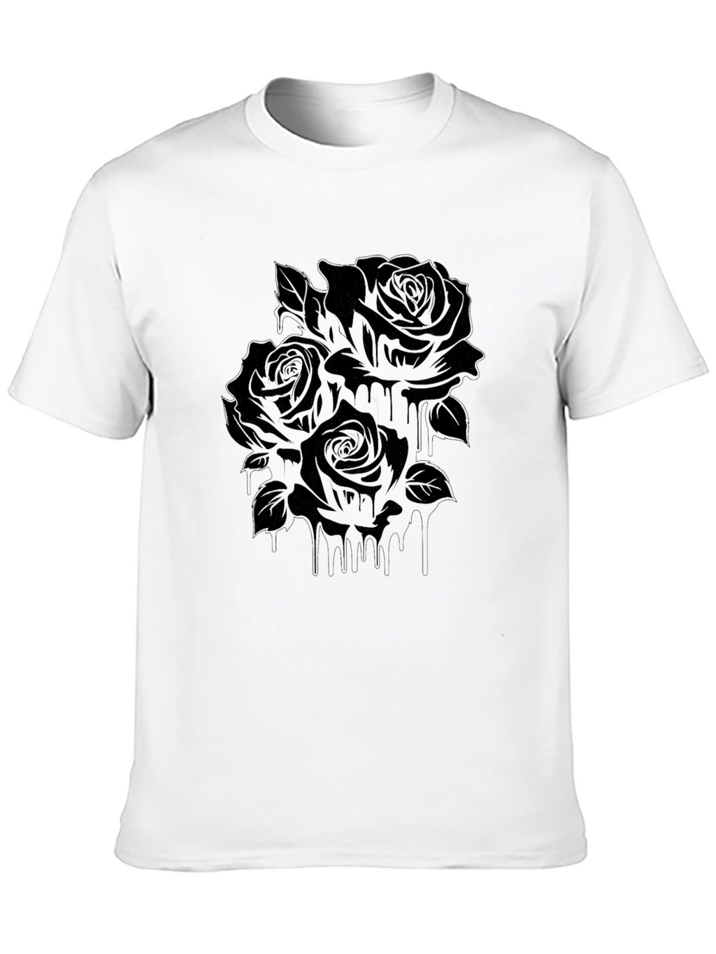 Black Roses Graphic T-Shirt