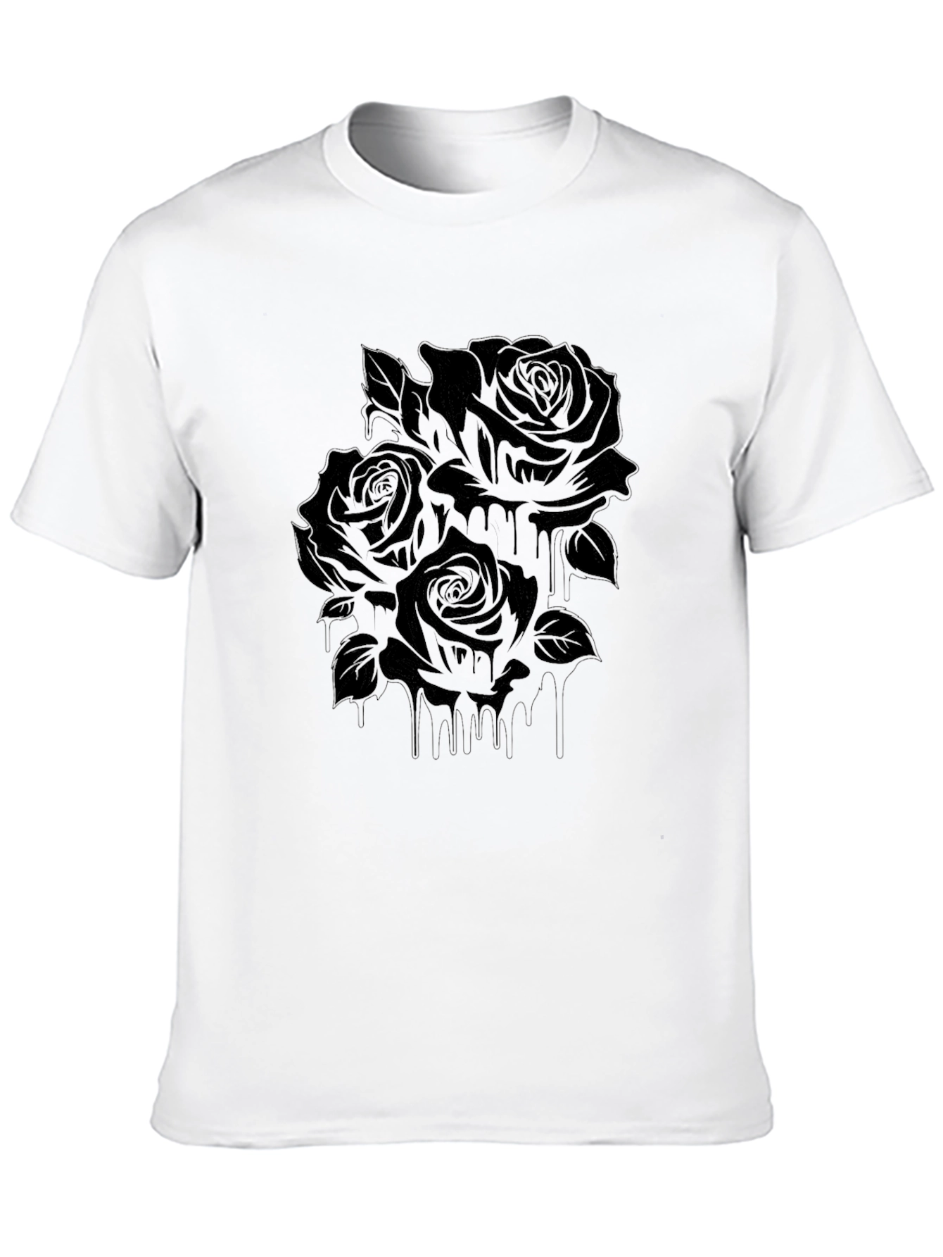 Black Roses Graphic T-Shirt
