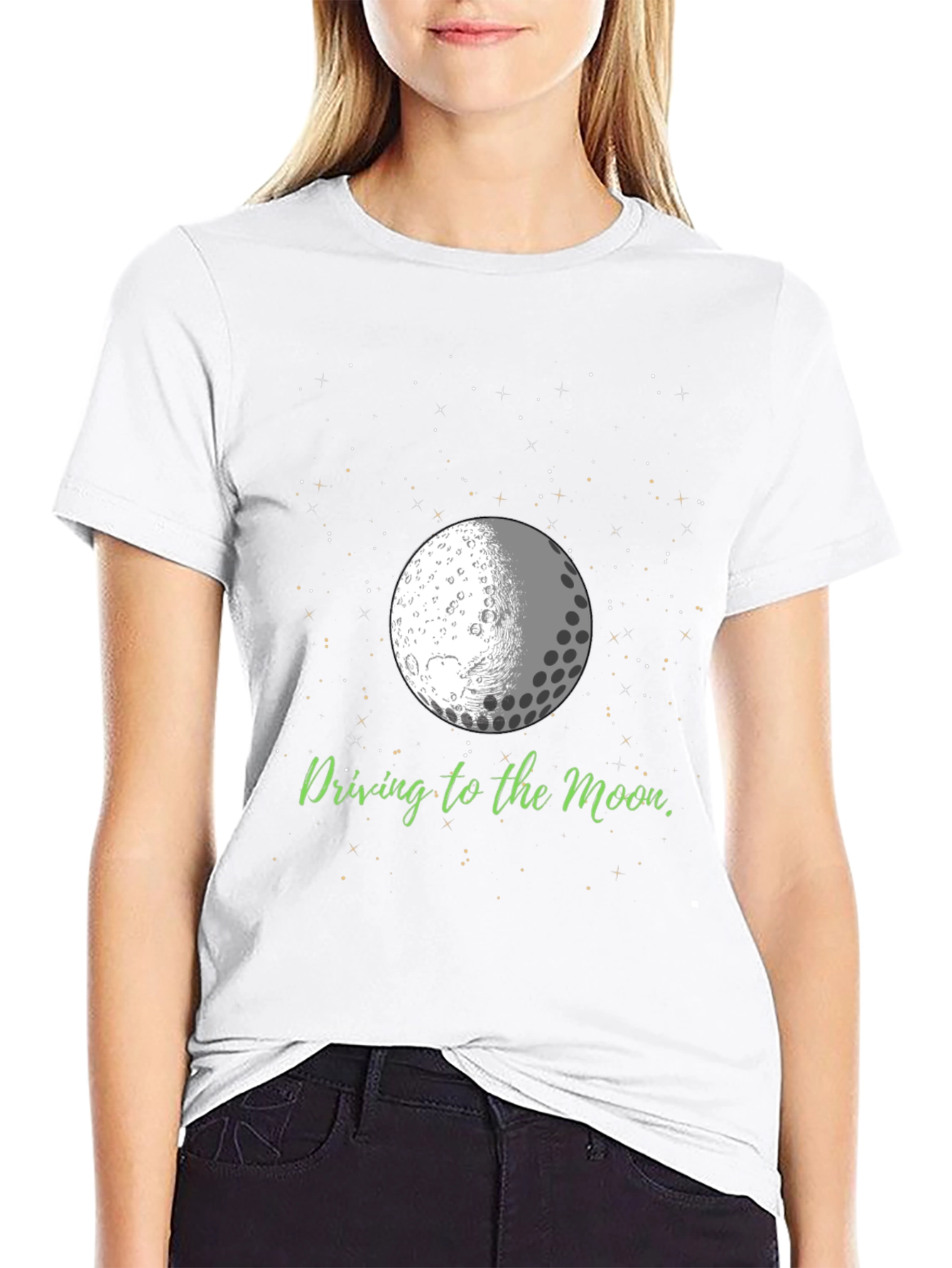 Driving to the Moon T-Shirt