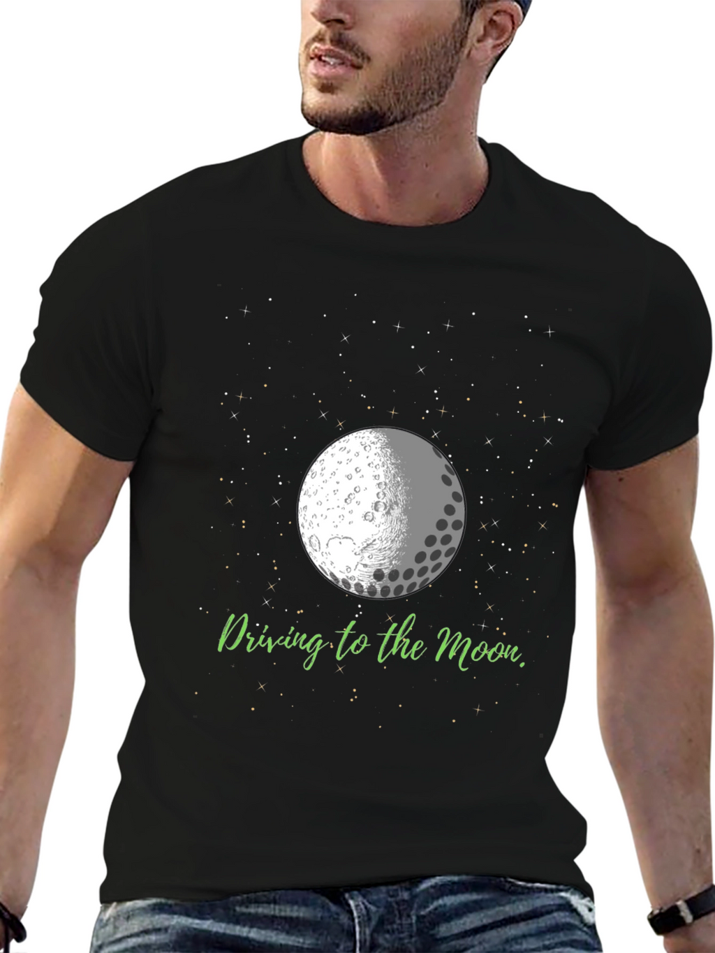 Driving to the Moon T-Shirt