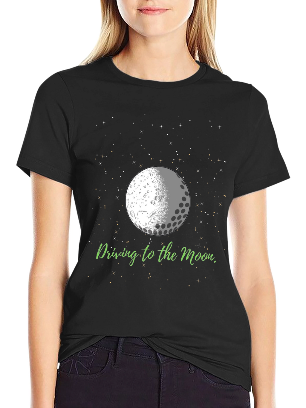 Driving to the Moon T-Shirt