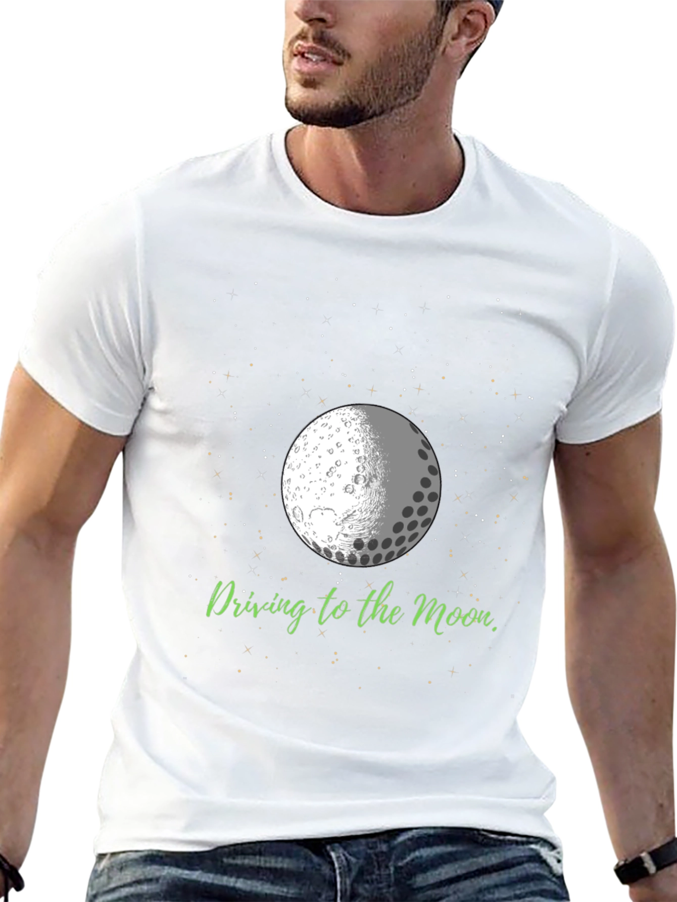 Driving to the Moon T-Shirt