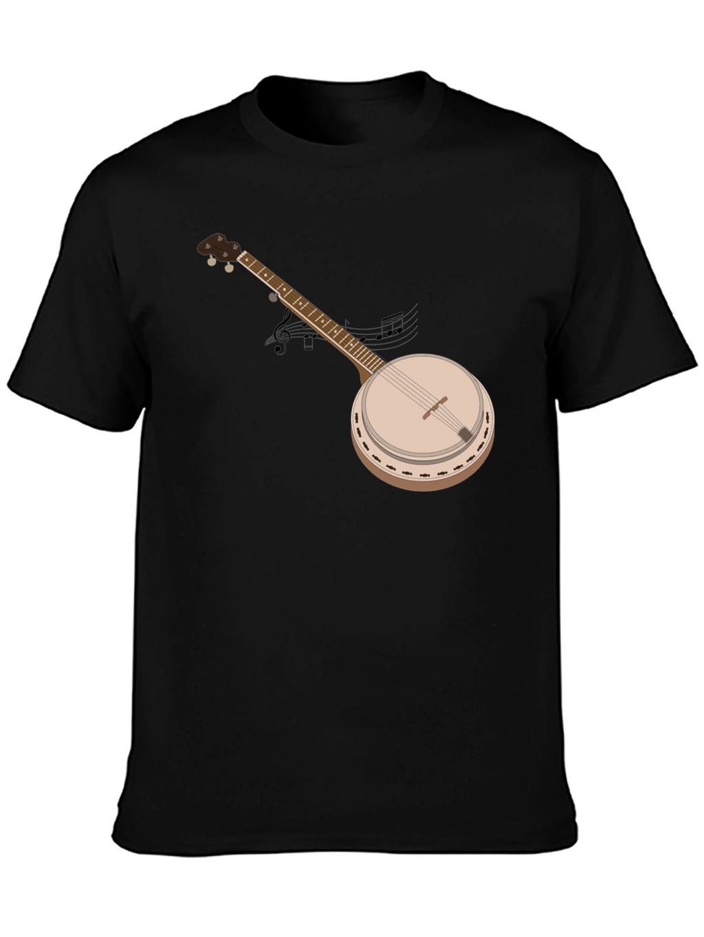 Banjo Graphic T-Shirt - Music Lover Tee