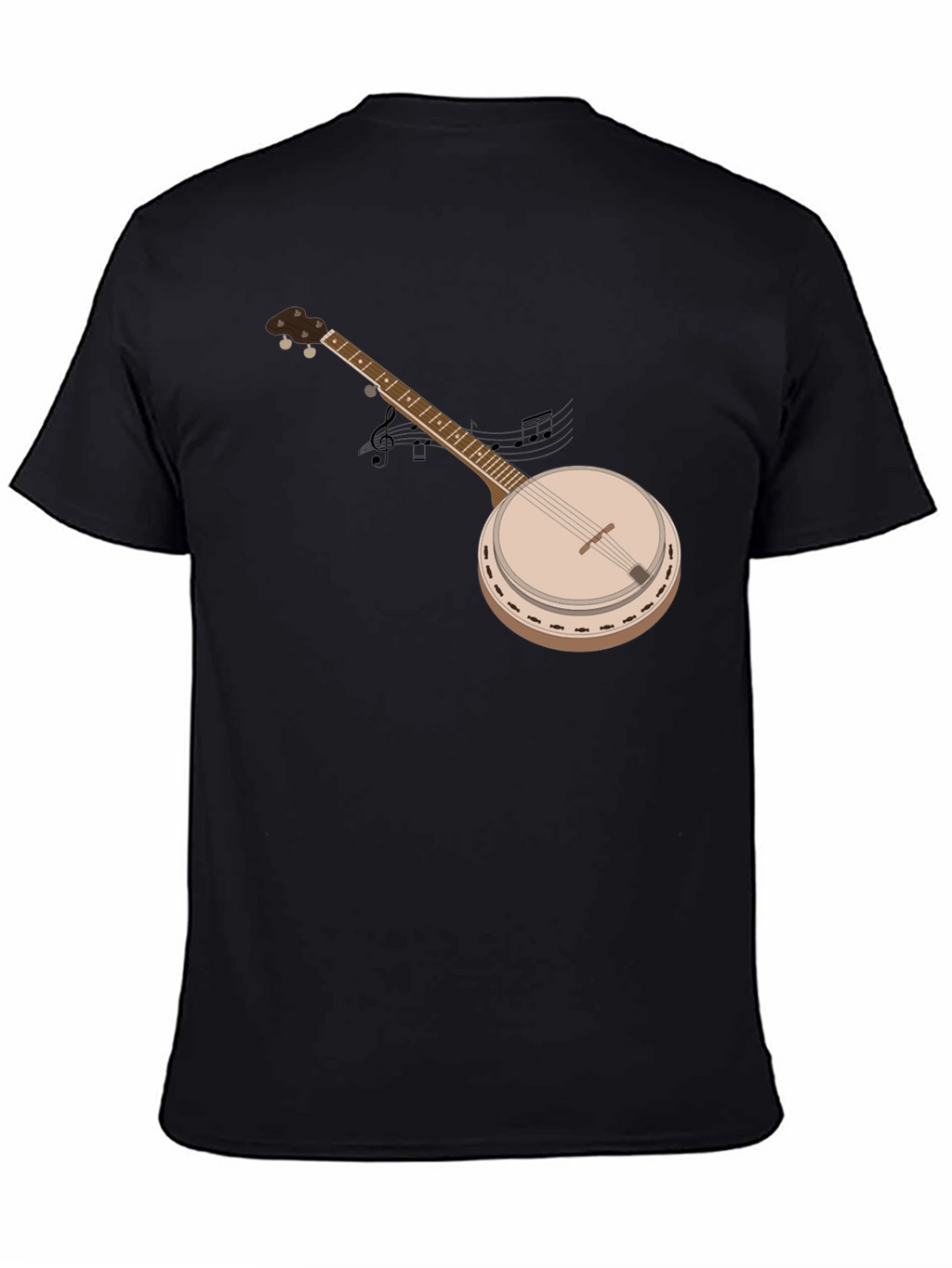 Banjo Graphic T-Shirt - Music Lover Tee