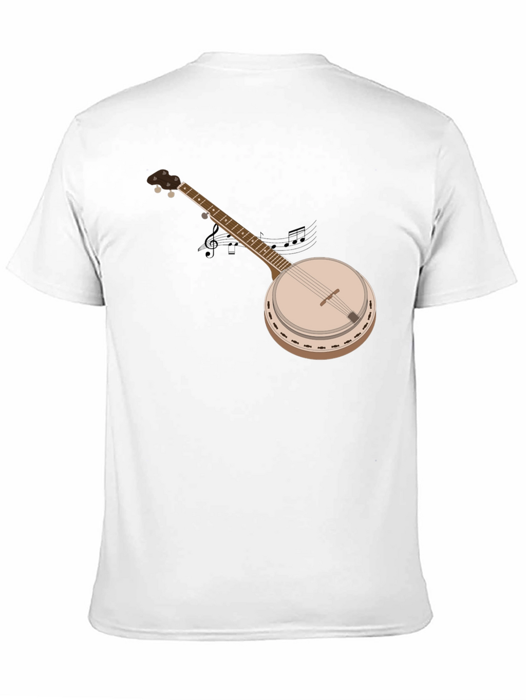 Banjo Graphic T-Shirt - Music Lover Tee