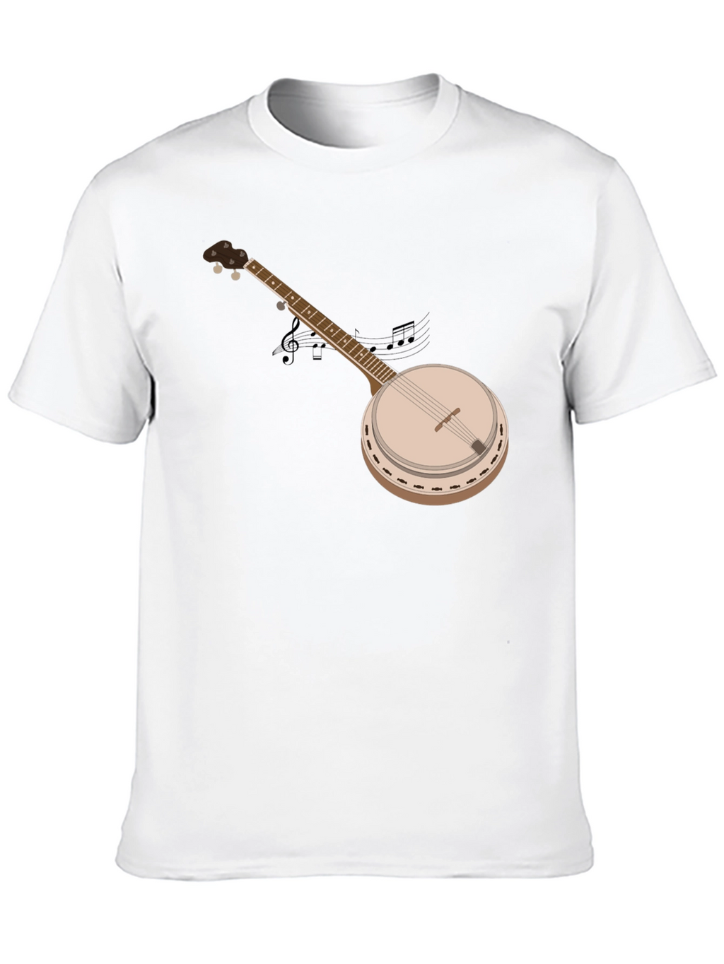 Banjo Graphic T-Shirt - Music Lover Tee