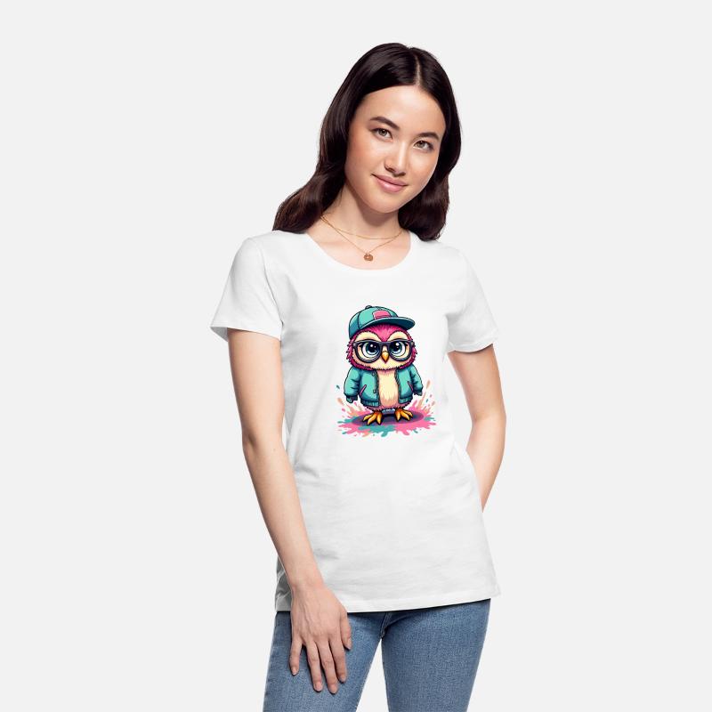 Trendy Owl in Urban Style