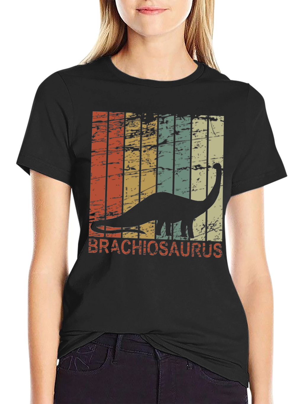 Retro Brachiosaurus T-Shirt
