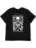Fear Binds Soul Graphic T-Shirt - Dark Aesthetic Tee