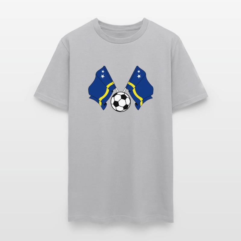 Two Curacao soccer ball.