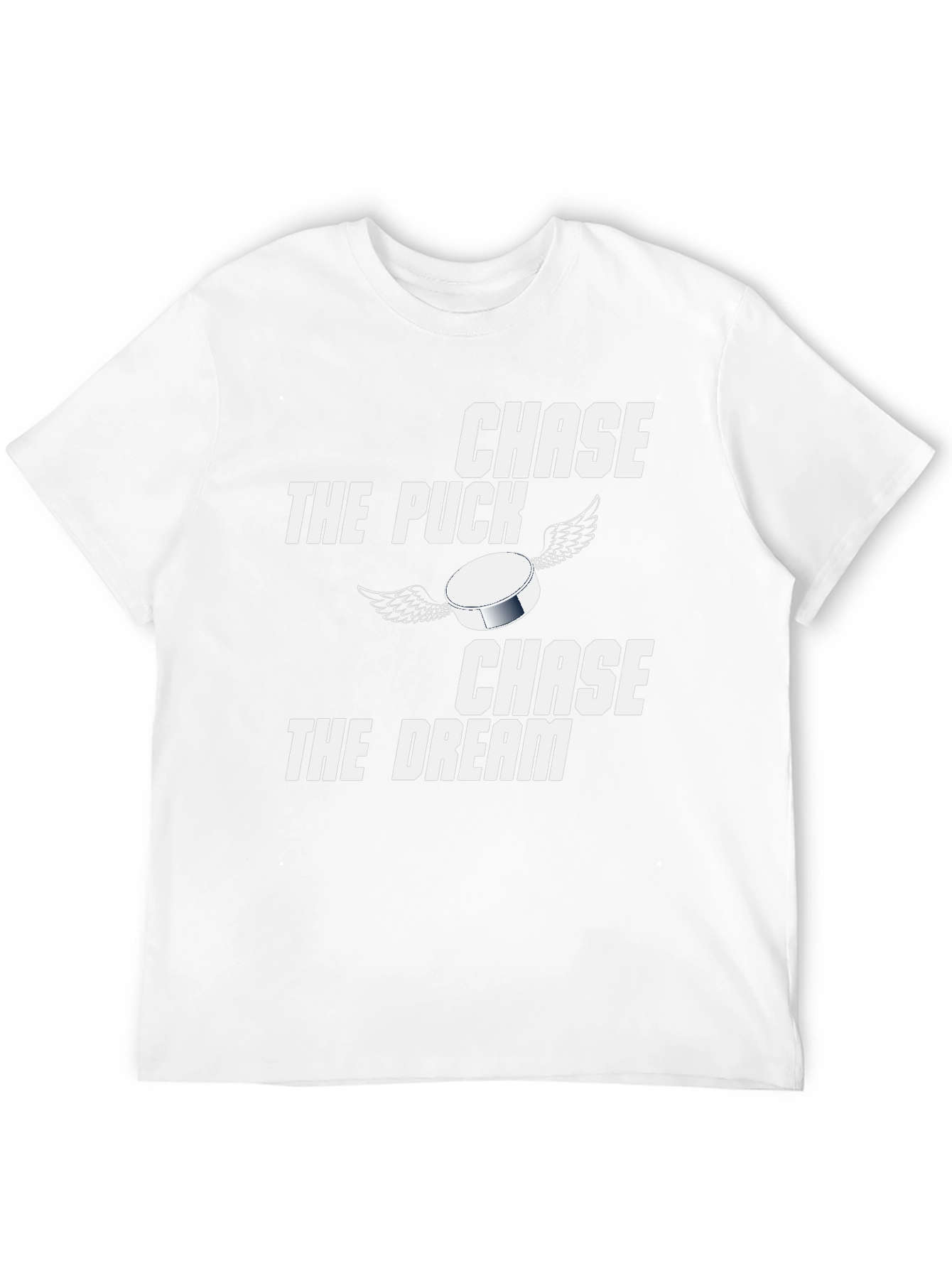 Chase the Puck Chase the Dream Graphic T-Shirt