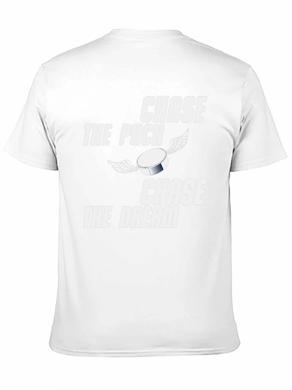 Chase the Puck Chase the Dream Graphic T-Shirt