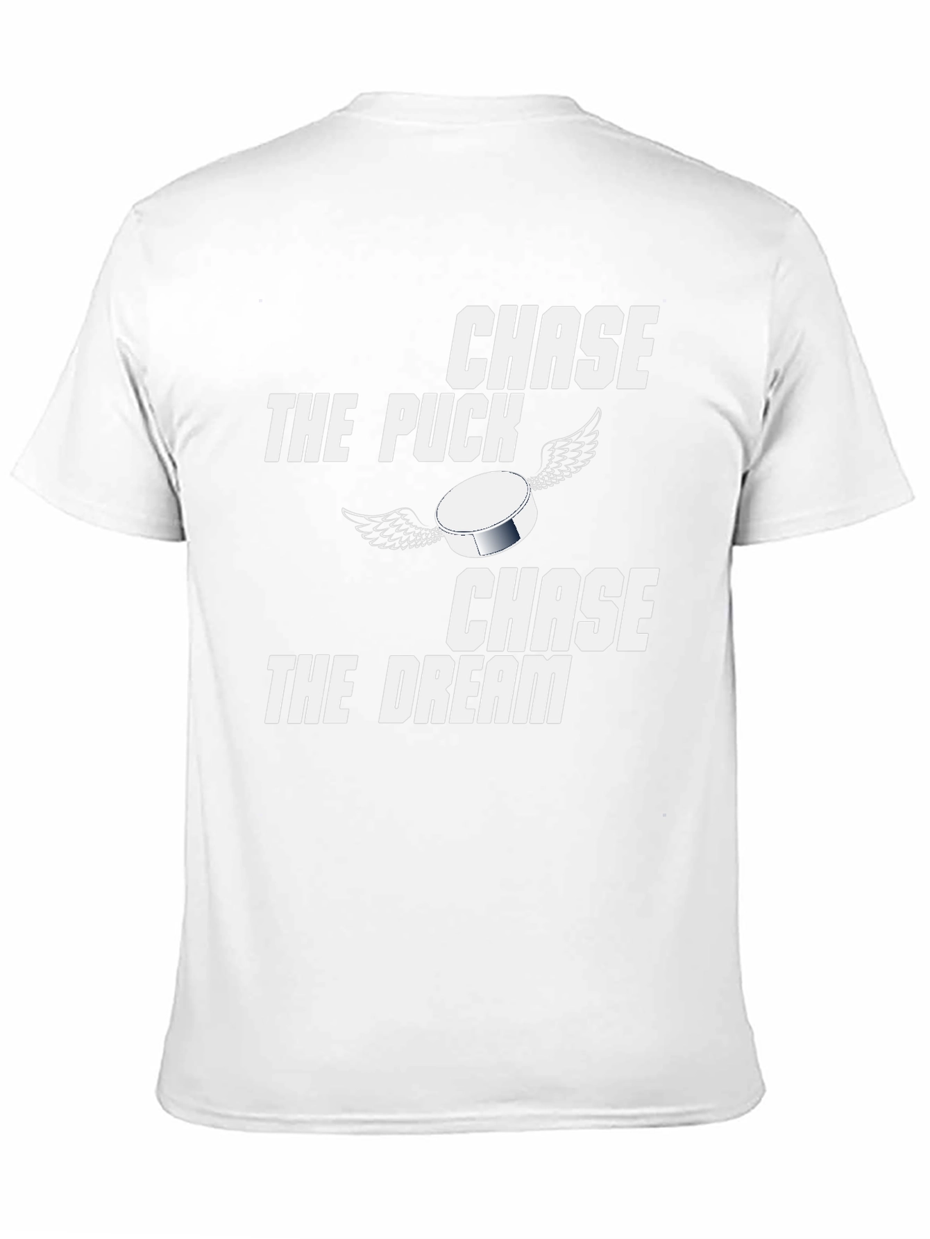 Chase the Puck Chase the Dream Graphic T-Shirt